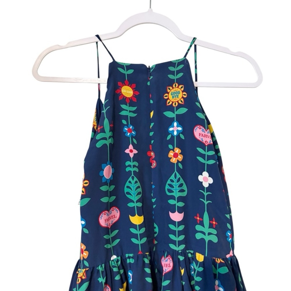 Disney Parks It's a Small World Dress Tank Colorful Mary Blair Blue Sz XL - Picture 7 of 11